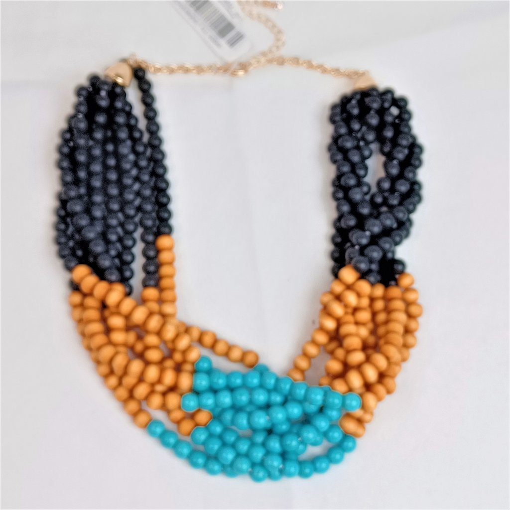 Anna Ava Multi-Strand Statement Necklace Nwt 22$